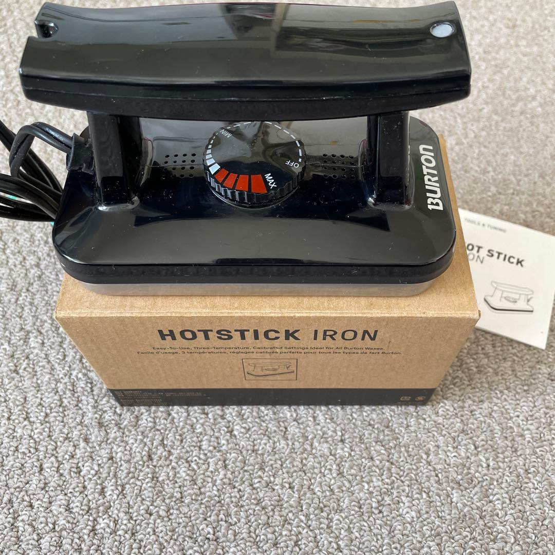 BURTON HOT STICK IRON 120V ブラック