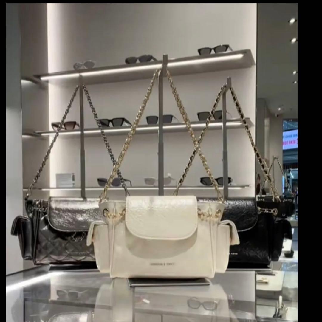 チャールズアンドキース　デュオ CHARLES ＆ KEITH（チャールズ&キース） ショルダーバッグ バッグ Duo