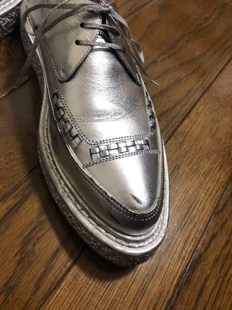 サンローラン クリーパーズ シルバー saint laurent 14aw - メルカリ