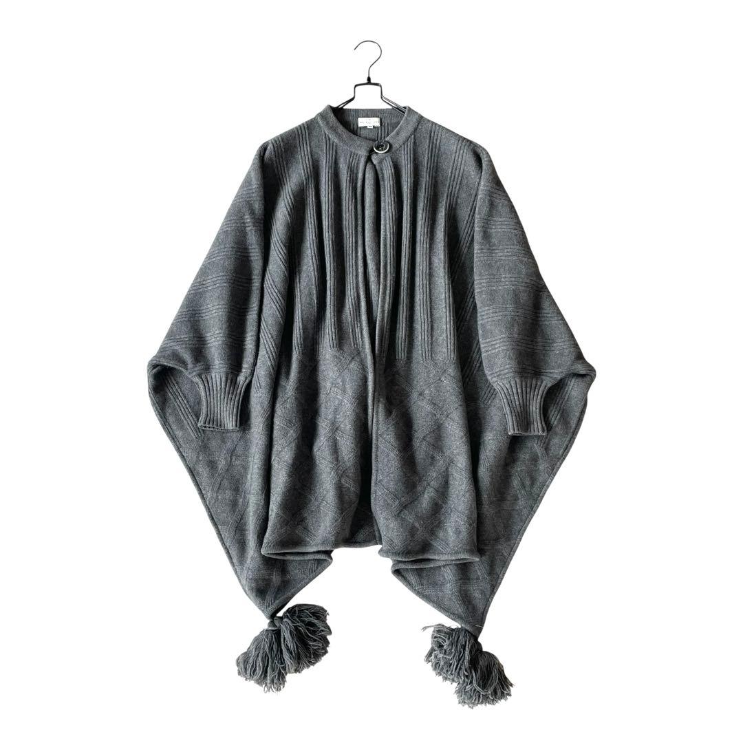 《超美品》BALENCIAGA バレンシアガ カーディガン ポンチョ ニット