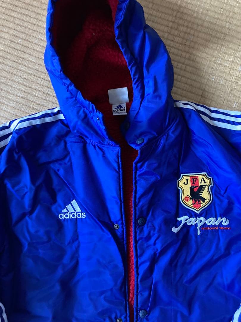 adidas 日本代表 ベンチコート Lサイズ 裏ボア 防寒 コート-特殊