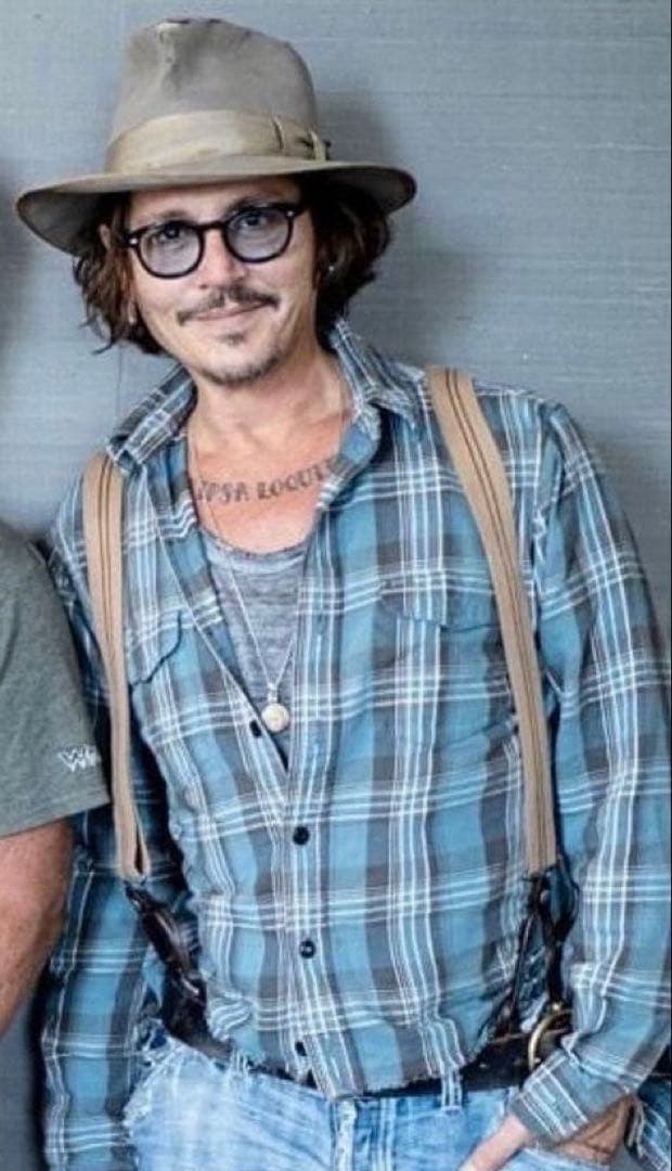 美品】ダブルアールエル（RRL）ジョニーデップ着用・チェックシャツ