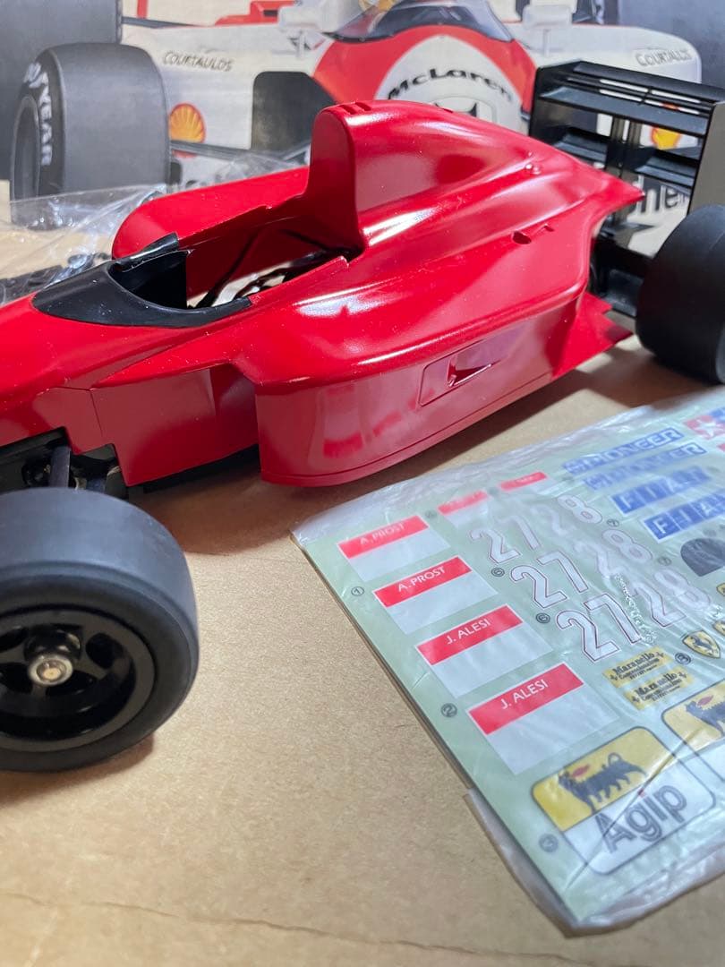 タミヤ タムテック ボディ＆シャーシ F1 マクラーレン フェラーリ