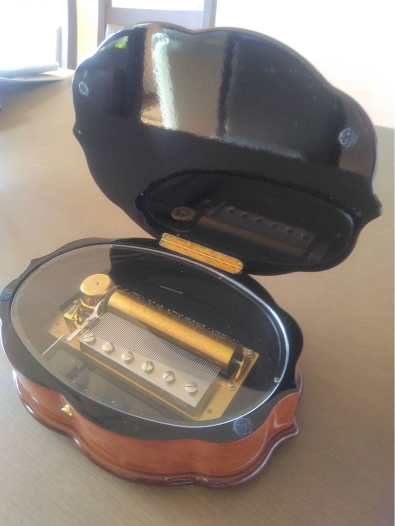 リュージュ72弁オルゴール Canon リーフ型象篏細工 - メルカリ