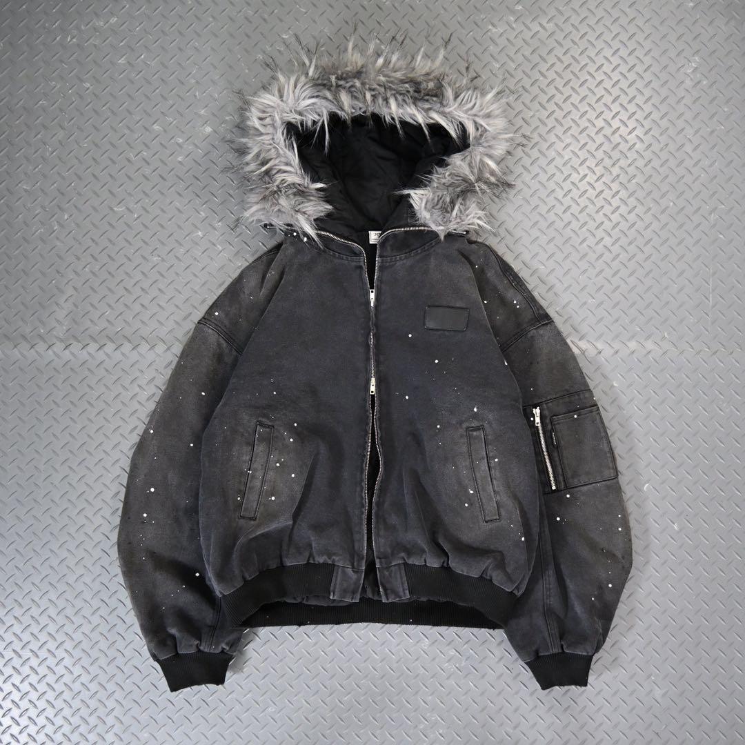 【大幅値下げしました‼️】地底人ONLINE ウォッシュドファージャケット NEW ITEM
