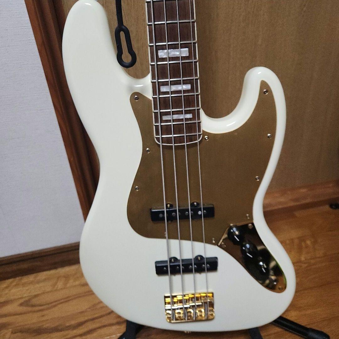 S*す様 Squier 40th Anniversary Jazz Bass Squier 40th Anniversary Vintage Edition Jazz Bass - Satin 2-color