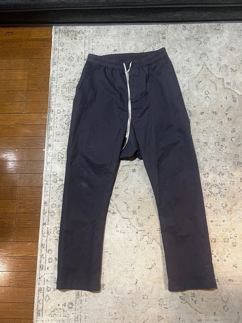 Rickowens サルエルパンツ RICK OWENS - 【25SS】ドローストリング サルエルパンツ / DRAWSTRING