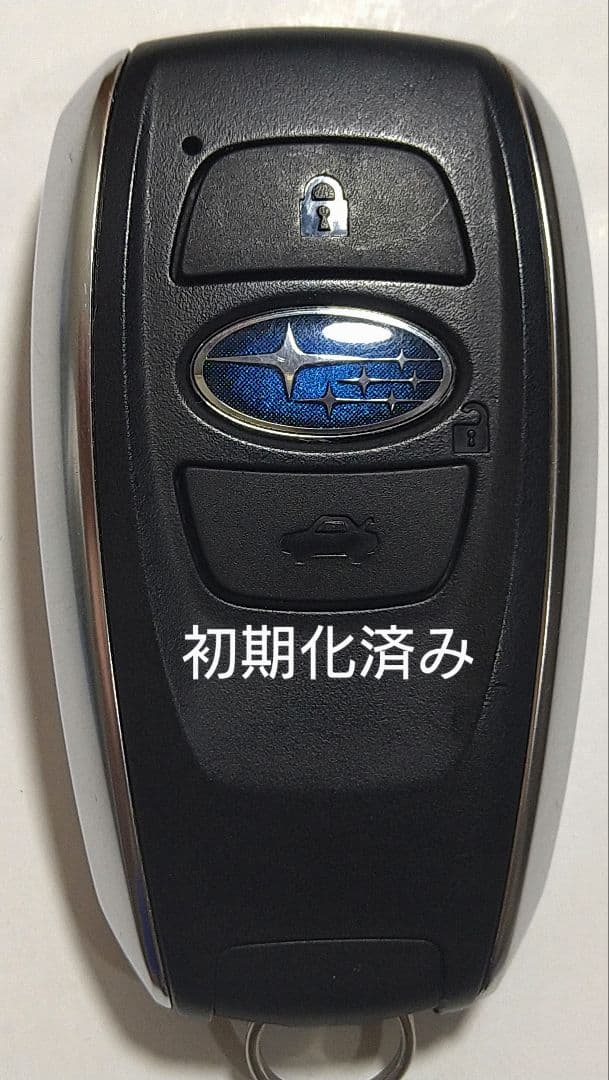 初期化済スバル純正スマートキー3ボタン基盤番号231451-7000電池付き②