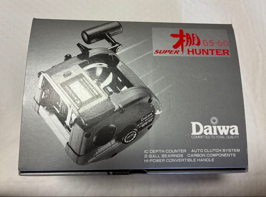 新品未使用】DAIWA リール スーパー棚ハンター GS-60 取り説付き
