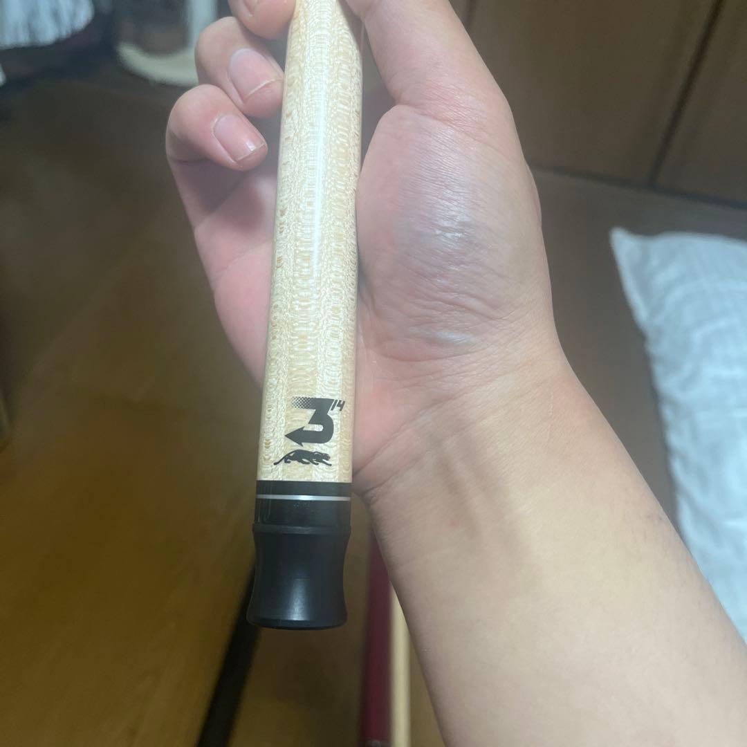 美品 プレデター P3(12.4mm & メズキュー ブレイクキュー 2本セット