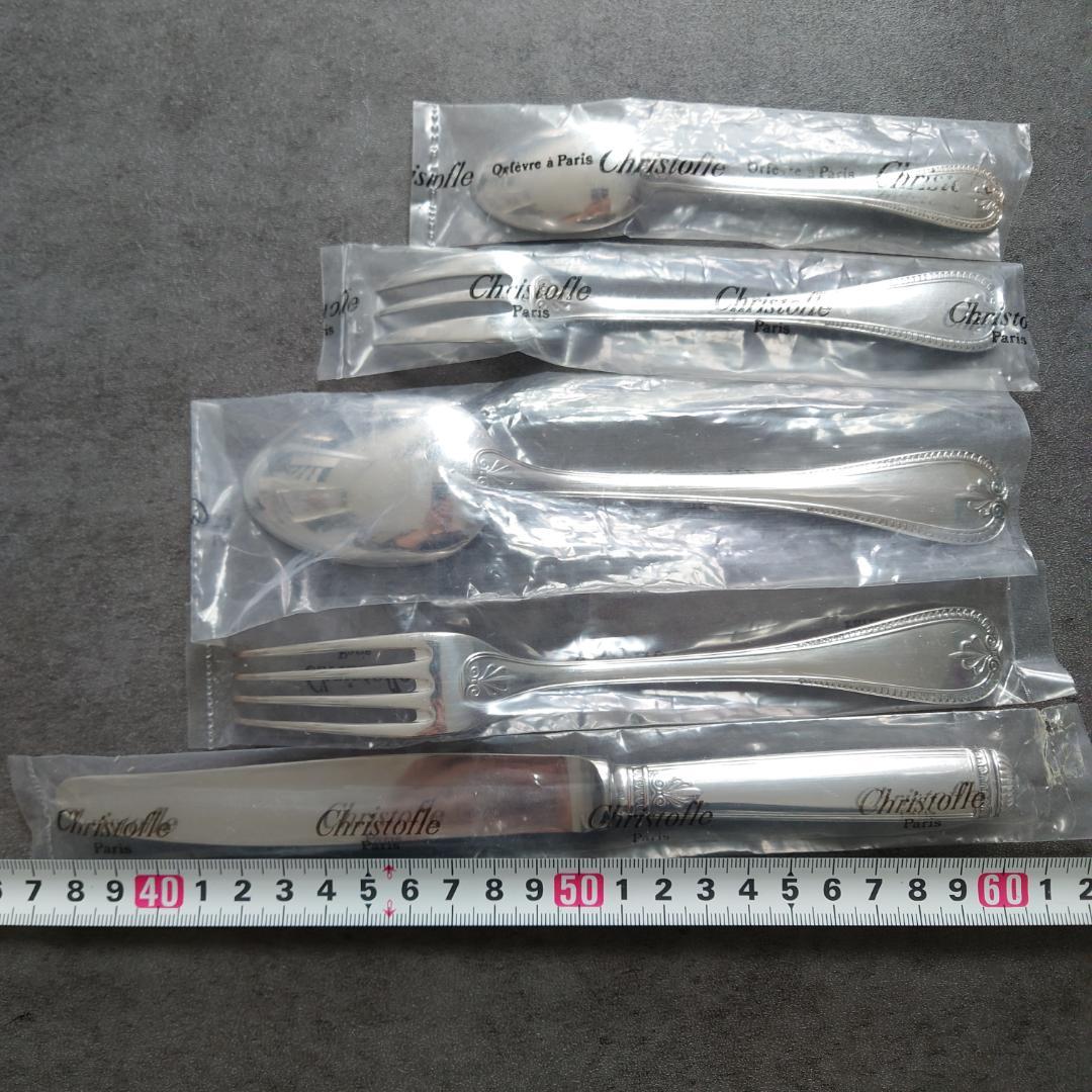 美品 希少 クリストフル マルメゾン スタンダードサイズ含む 未開封含む 5点