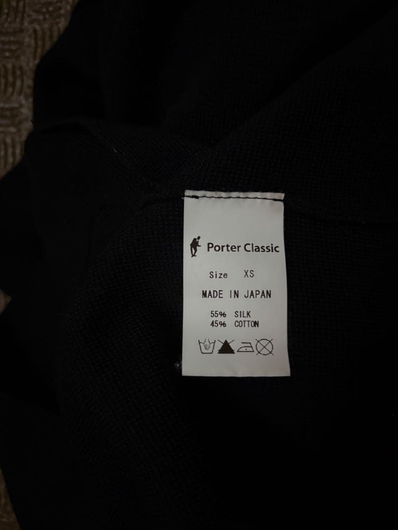 P.C SILK KNIT POLO COMLI PORTER CLASSIC - メルカリ