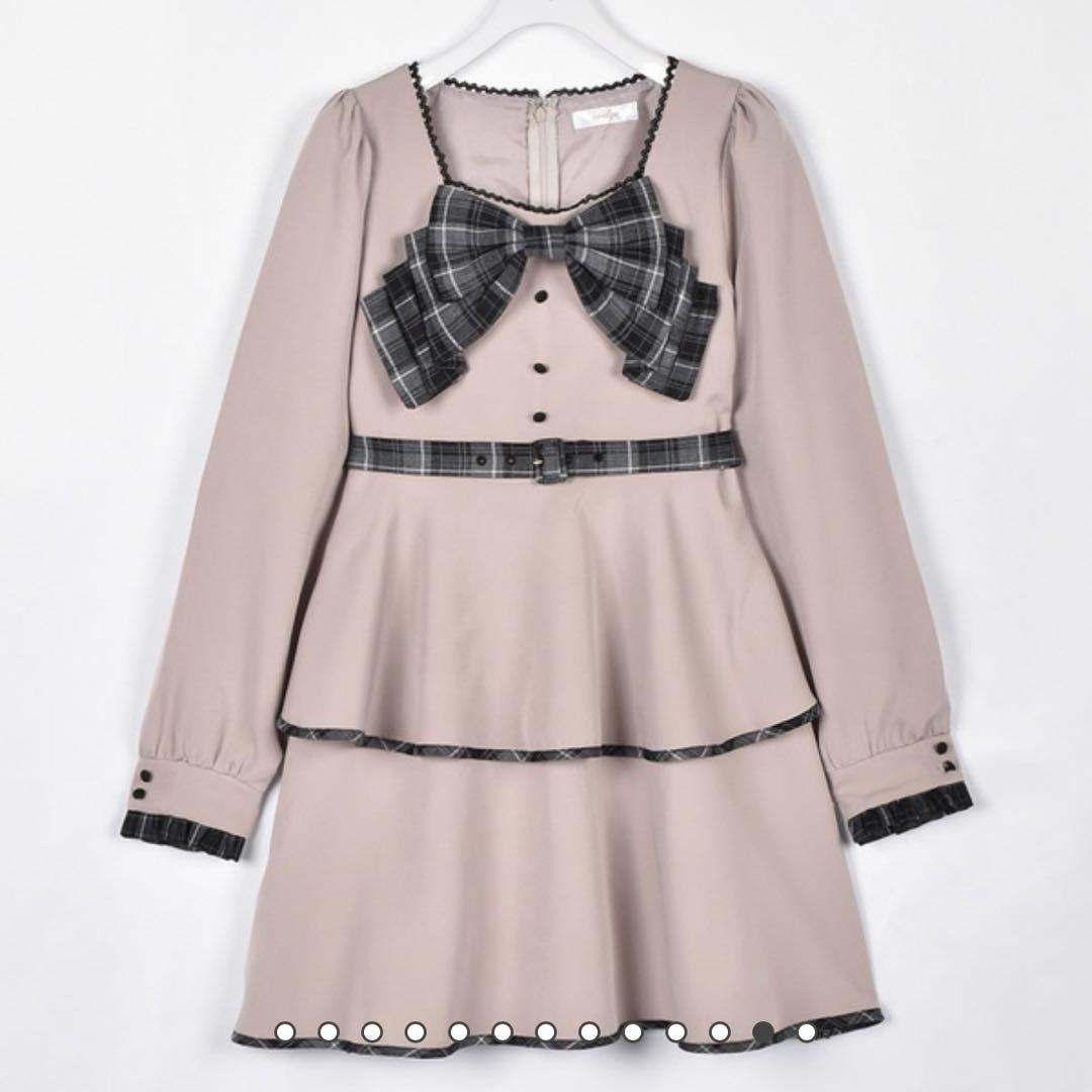 evelyn ビッグリボンティアードワンピース ビッグリボンティアードワンピース｜evelyn（エブリン）公式通販サイト