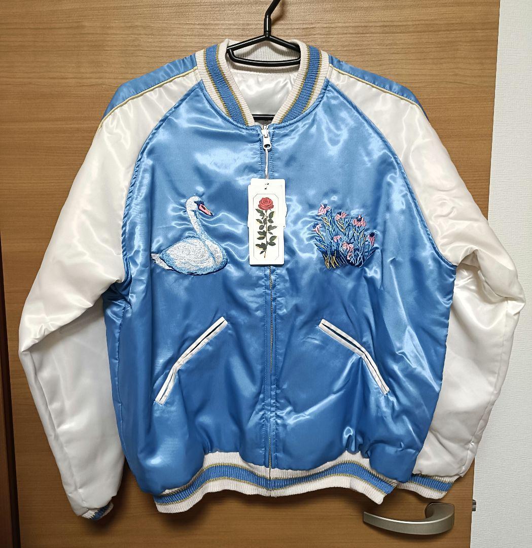 未使用】ビームスクチュール beams×ルルメリー コラボ スカジャン