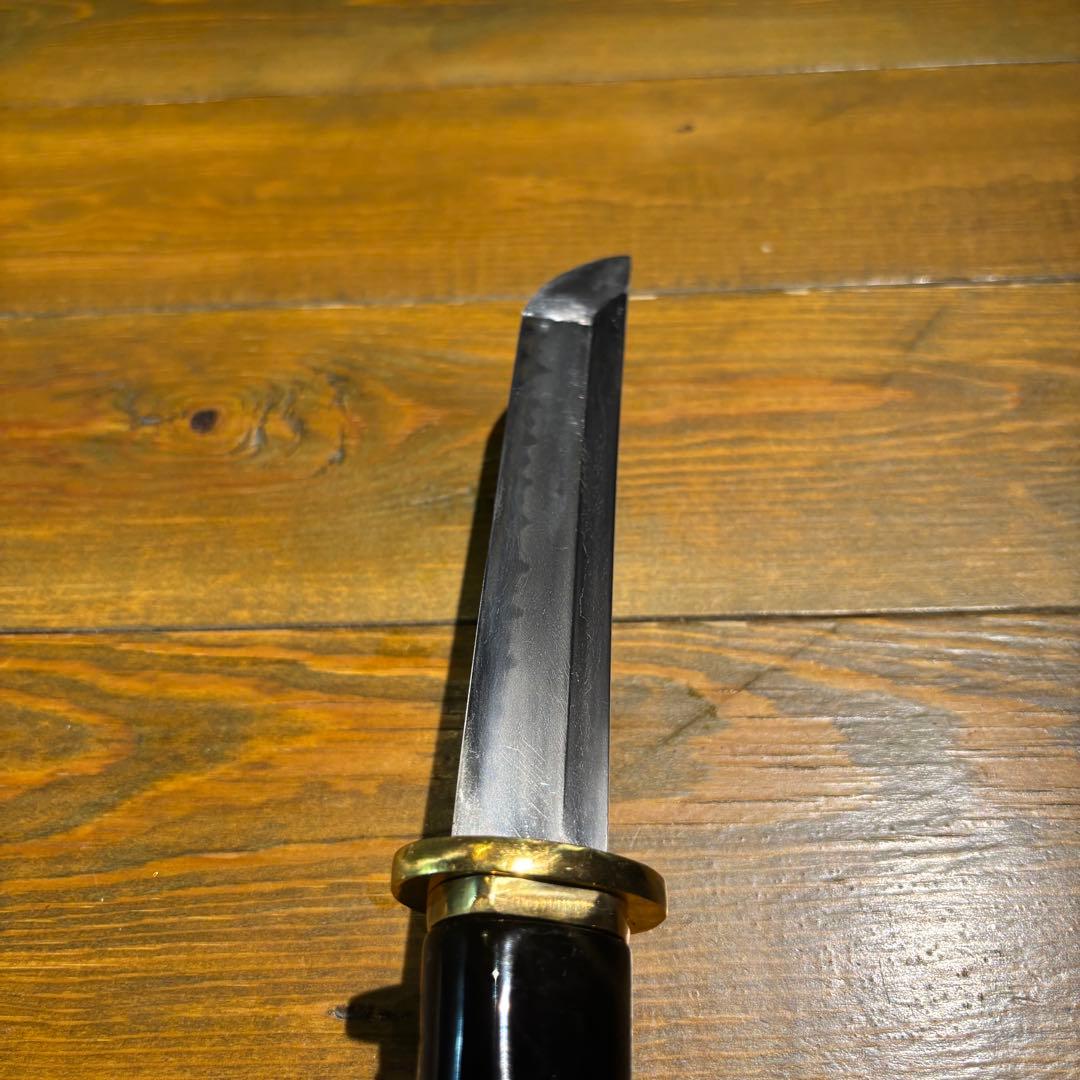 日本刀残欠クラフトナイフNo.88 国吉 黒鞘の通販はau PAY マーケット