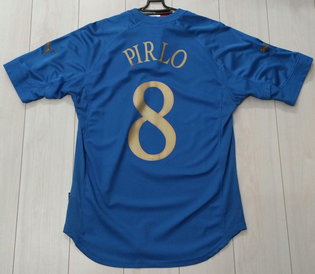 イタリア ピルロ ユニフォーム 代表 Lサイズ 貴重 レア ユーロ 2004