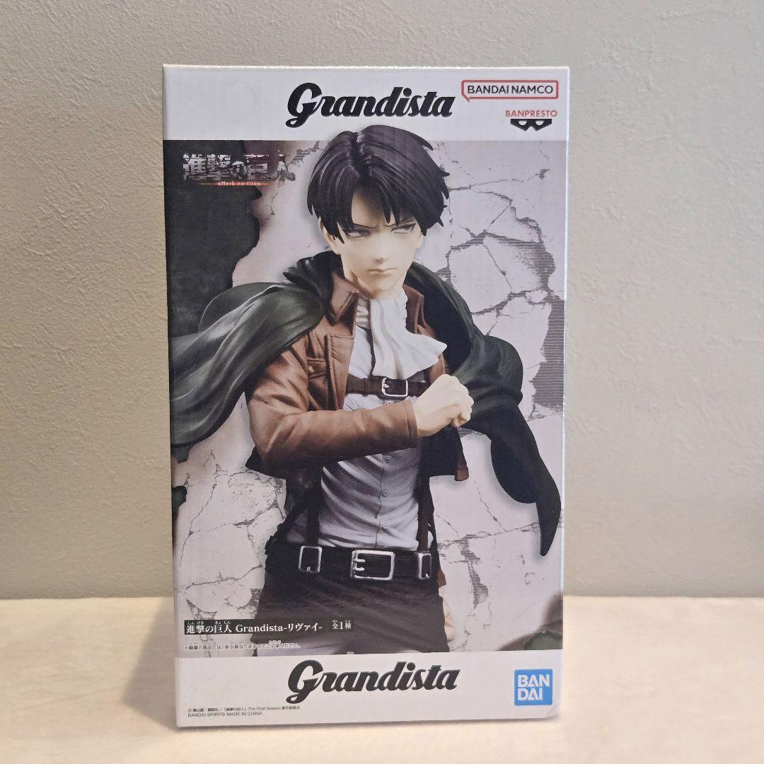 進撃の巨人 リヴァイ grandista グランディスタ フィギュア - メルカリ