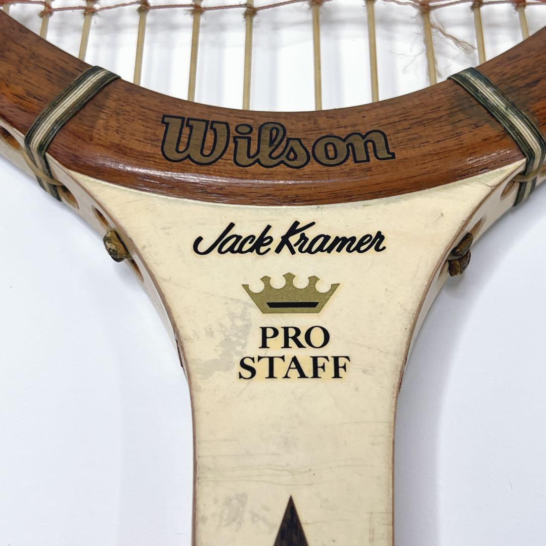 WILSON ウィルソンJack Kramer 木製ラケットUSA製 Wilson Jack Kramer