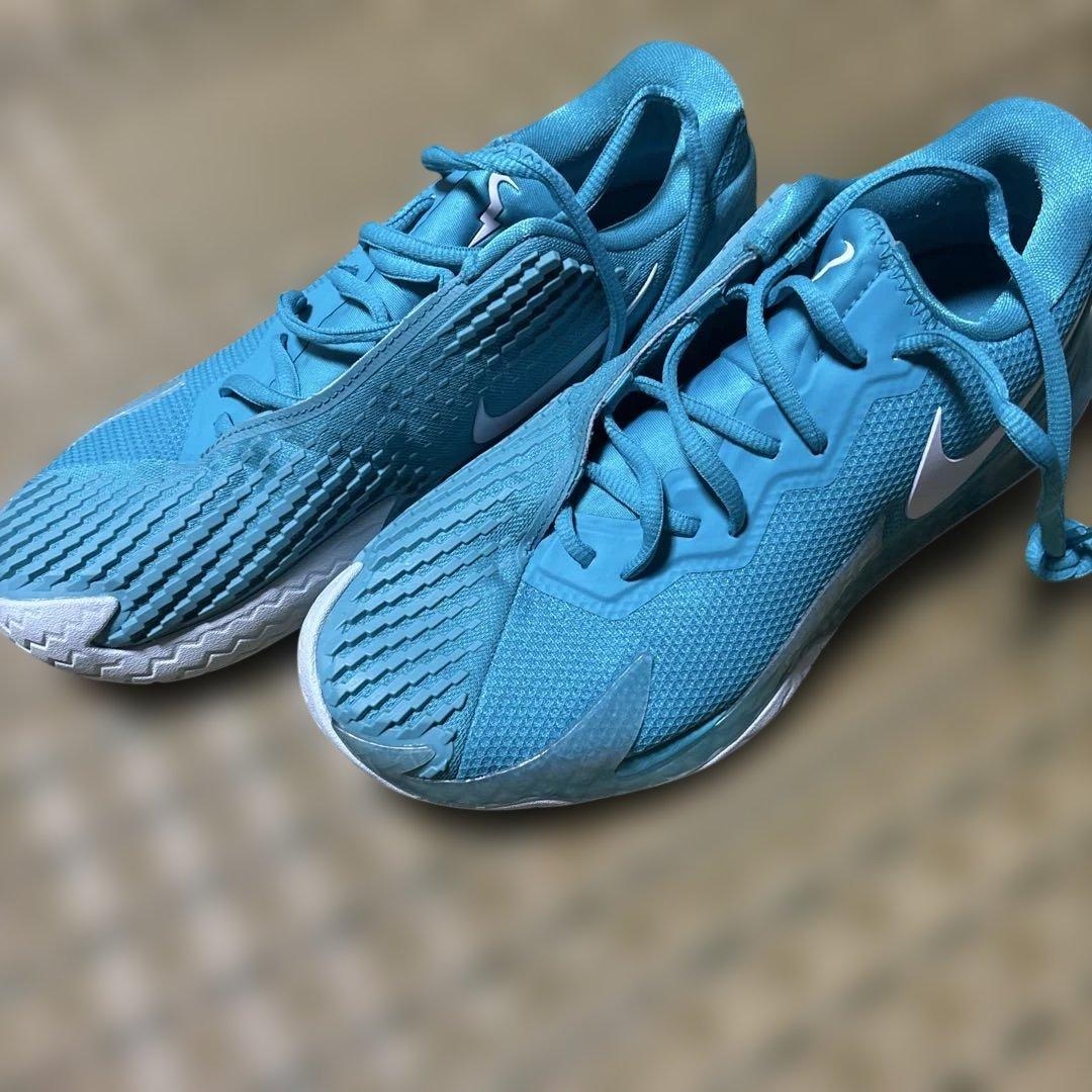 期間限定【ナダル】Nike テニスシューズ 青 25cm