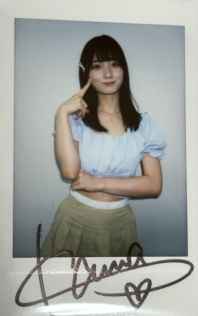瀬戸環奈 直筆サイン入りチェキ チェキ イベント イベントチェキ ①