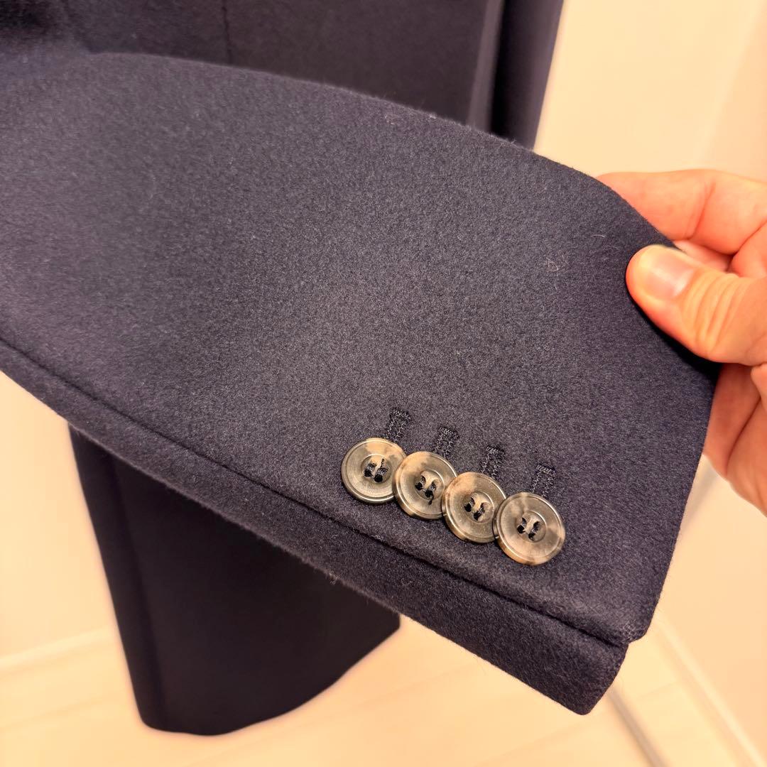 ⭐︎Acne Studios GARRET チェスターコート 44 ネイビー 美品 - メルカリ