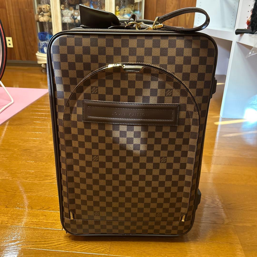 ルイヴィトン　ダミエ　キャリーケース ルイヴィトン スーツケース ホライゾン55 モノグラム ダミエ (Louis