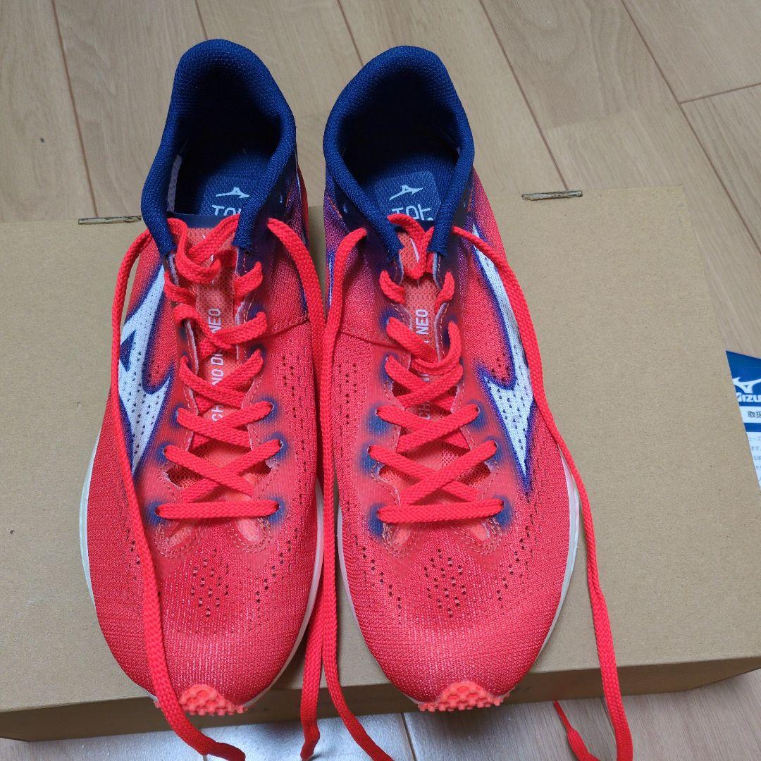 Mizuno CHRONODIST　NEO　Ｕ1GA242012 Mizuno Chrono Dist Neo Red White Blue U1GA242012 Men's Size | eBay