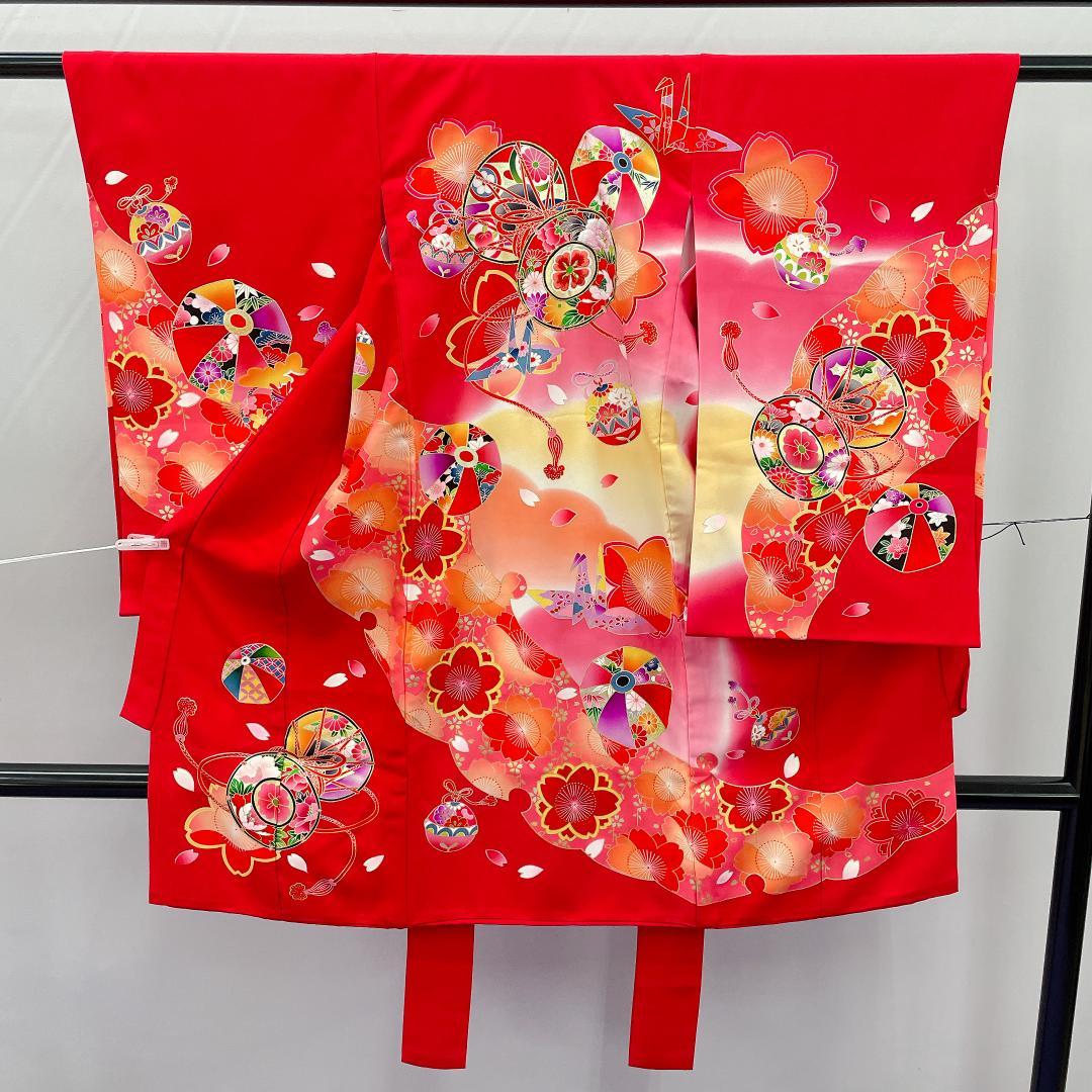 ★3978★ 子供着物 襦袢付き 一つ身 女の子 七五三 3才 楽天市場】＼まとめ割☆終了間近／ 七五三 着物 3歳 販売 袷用 [夢想