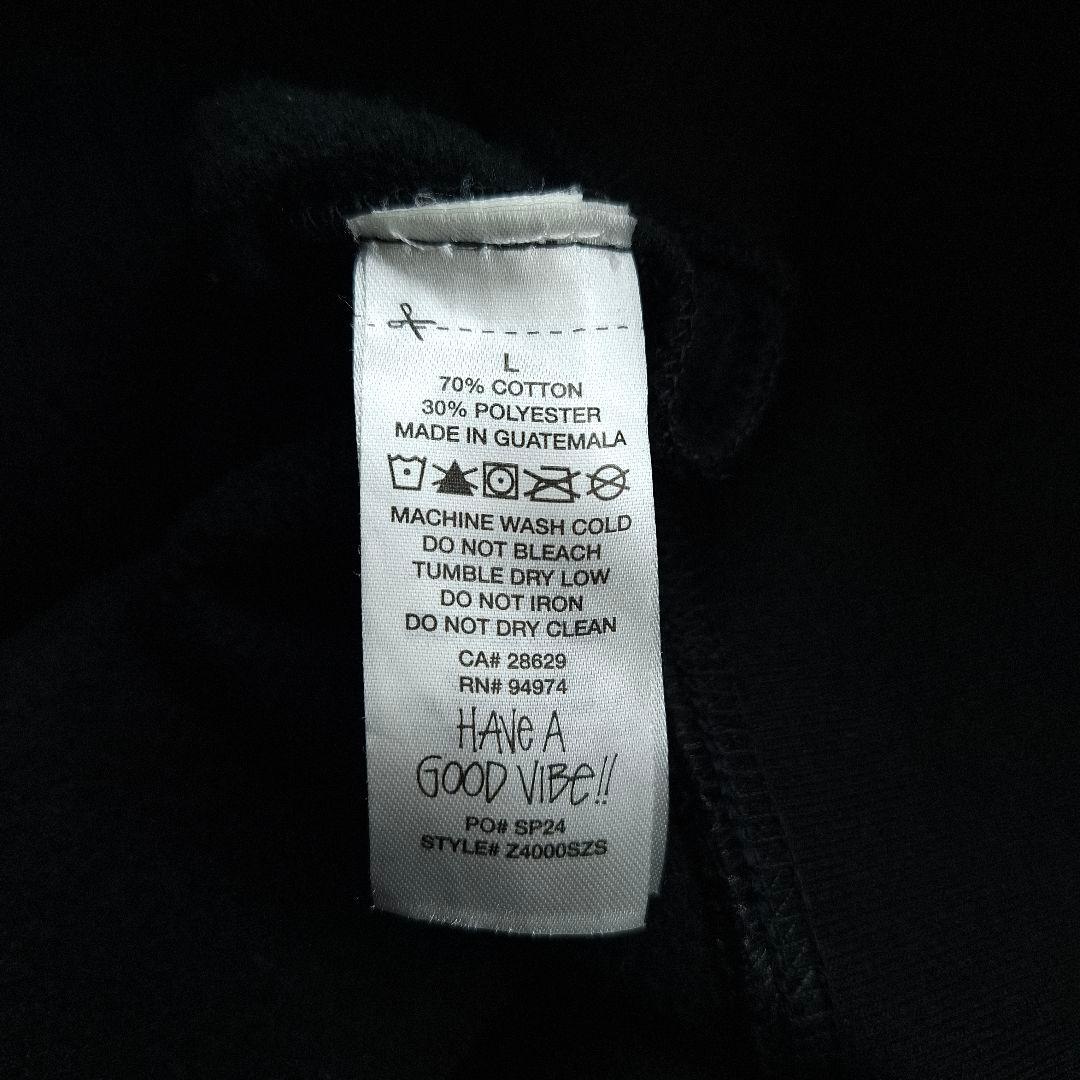 極美品/希少】STUSSY 札幌 フルジップ パーカー 黒 L - メルカリ