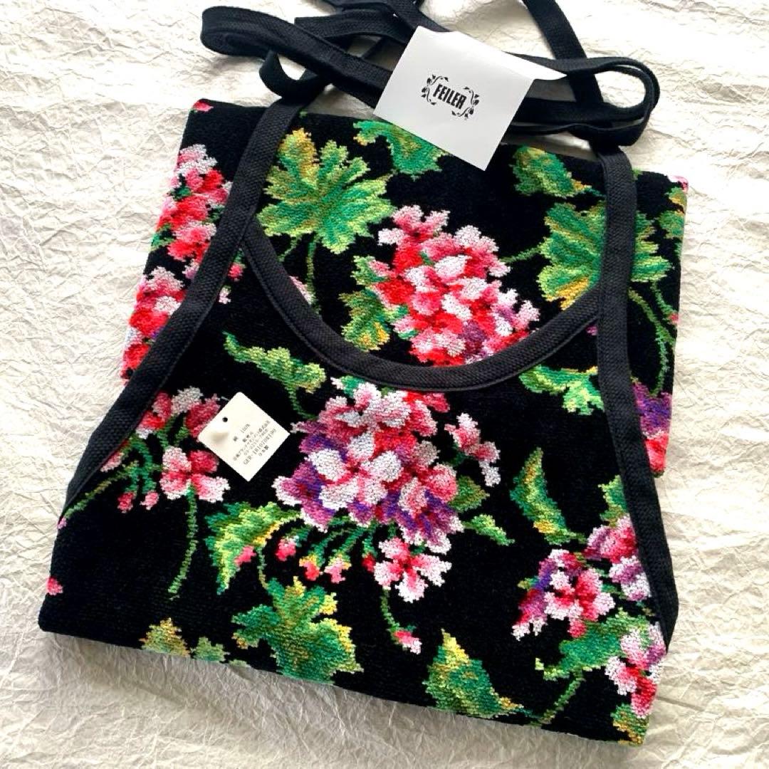 フェイラー ＊エプロン①【新品未使用】＊ゼラニウム♪ fel21-c146_1.jpg