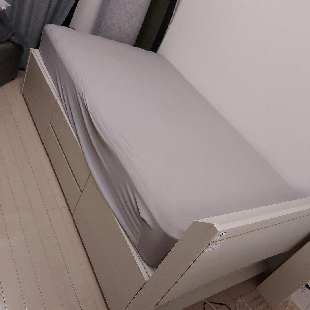 ニトリ セミダブルベッドフレーム(ジオ チェスト40J WW) - メルカリ