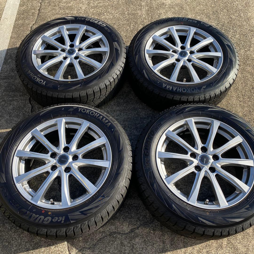 ◇中古溝有りヨコハマ215/60R17+トヨタ平座用ホイールスタッドレスセット 楽天市場】215/60R17（ブランドトヨタ）（スタッドレスタイヤ
