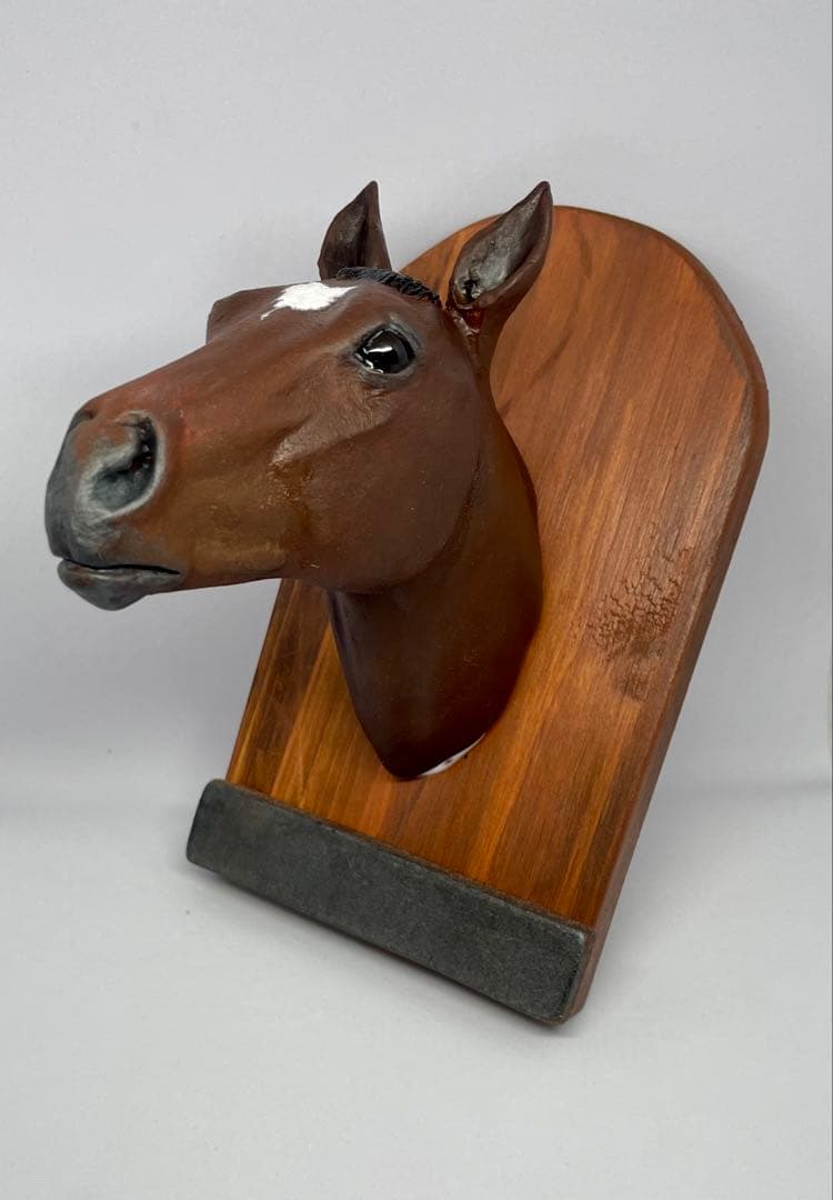【競馬】タスティエーラ・壁掛けオブジェ 2個セット（名入れ無し）《リクエスト品》