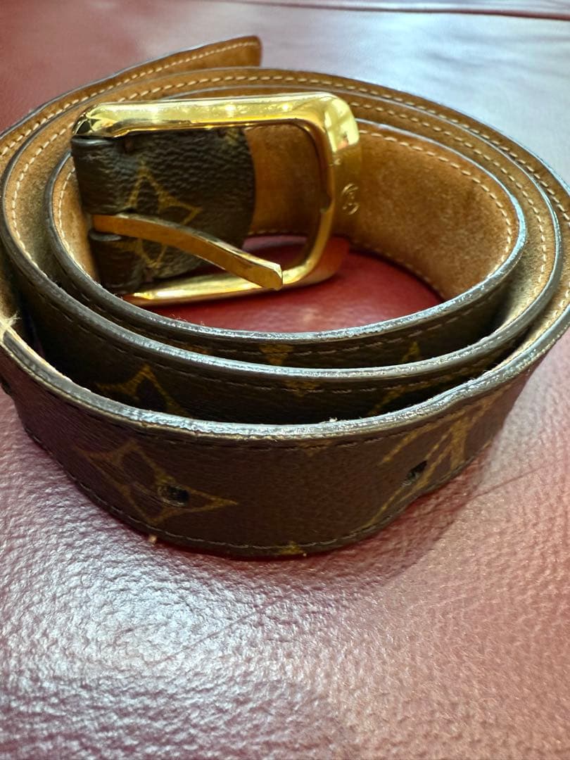 ルイヴィトン モノグラム サンチュール キャレ ベルト 楽天市場】LOUIS VUITTON ルイ ヴィトン モノグラム サンチュール