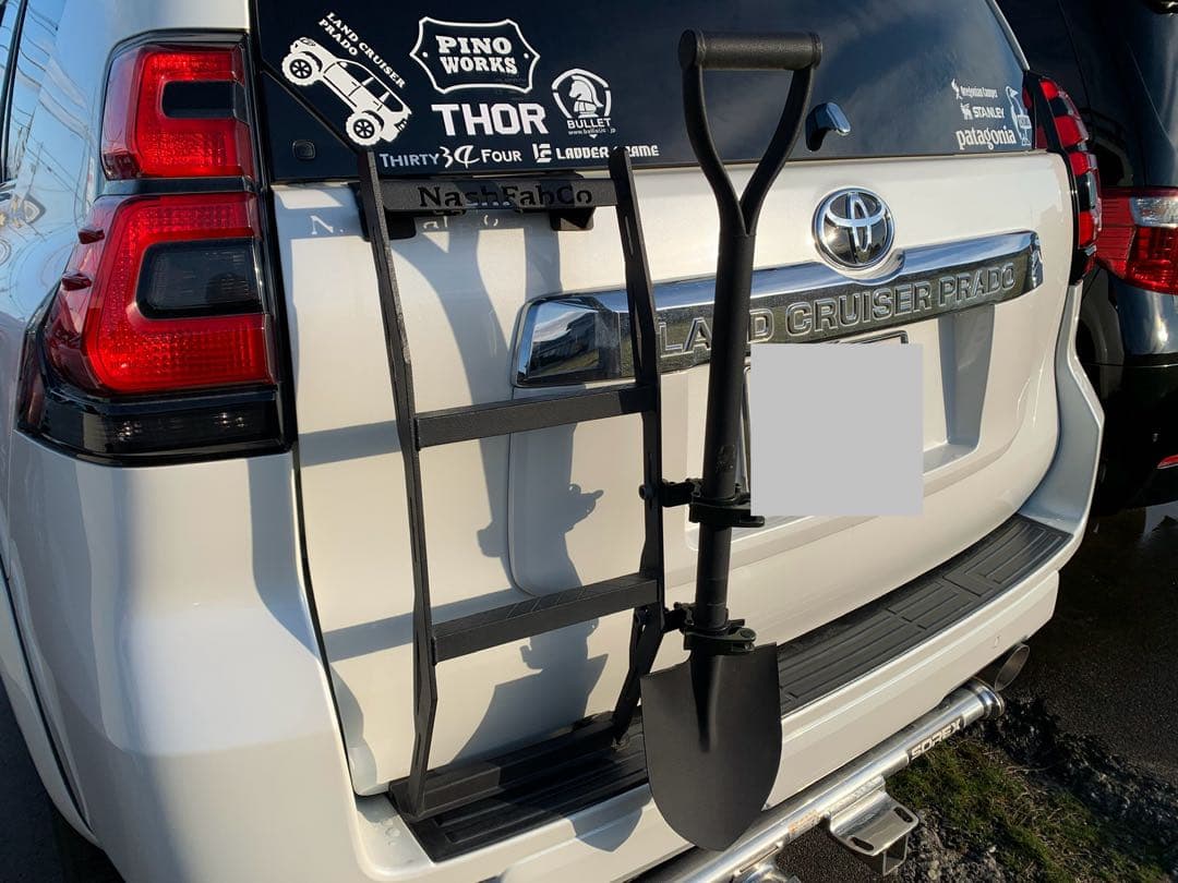 NashFabco製 150系ランドクルーザープラド専用ハーフリアラダー - メルカリ