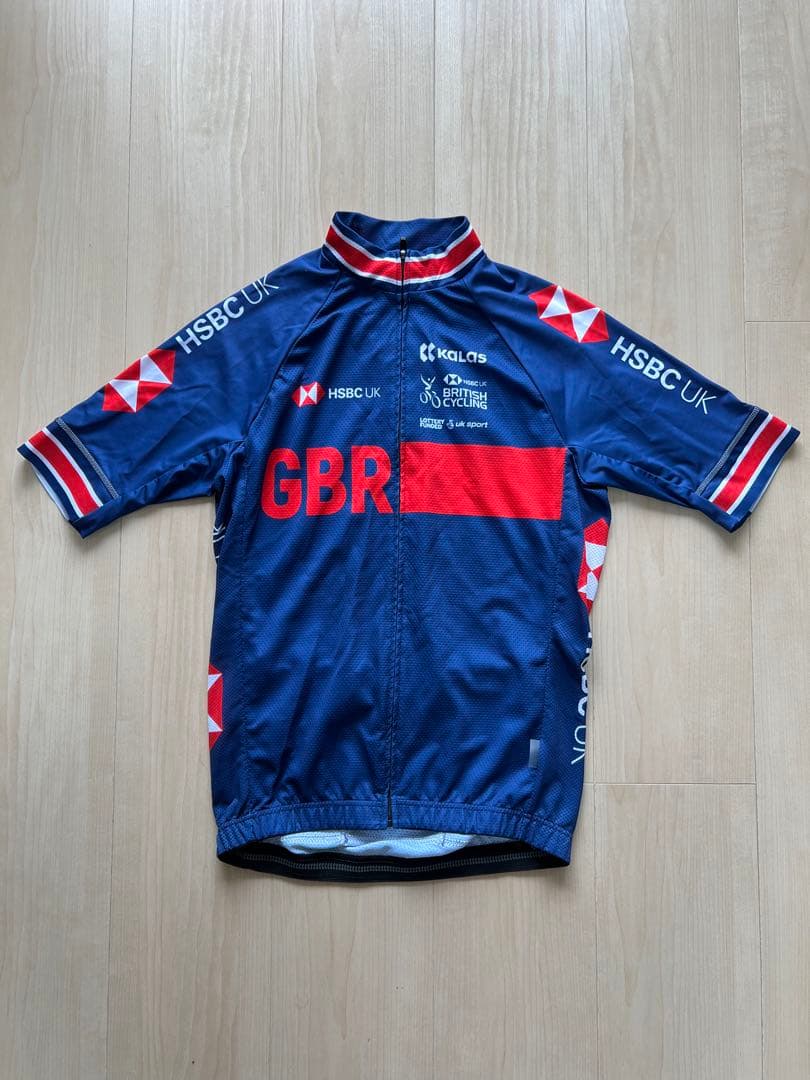 激レア直輸入品　イギリスナショナルチーム　 サイクルジャージ 激レア直輸入品 イギリスナショナルチーム サイクルジャージ