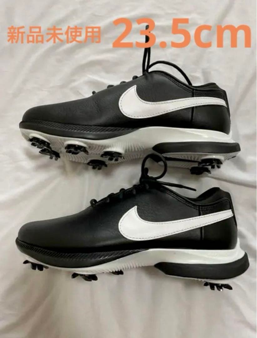 【新品】ナイキ エアズーム ビクトリーツアー2 黒 23.5 ゴルフシューズ Amazon.co.jp: NIKE メンズ ゴルフシューズ, ブラック/シルバー, 7