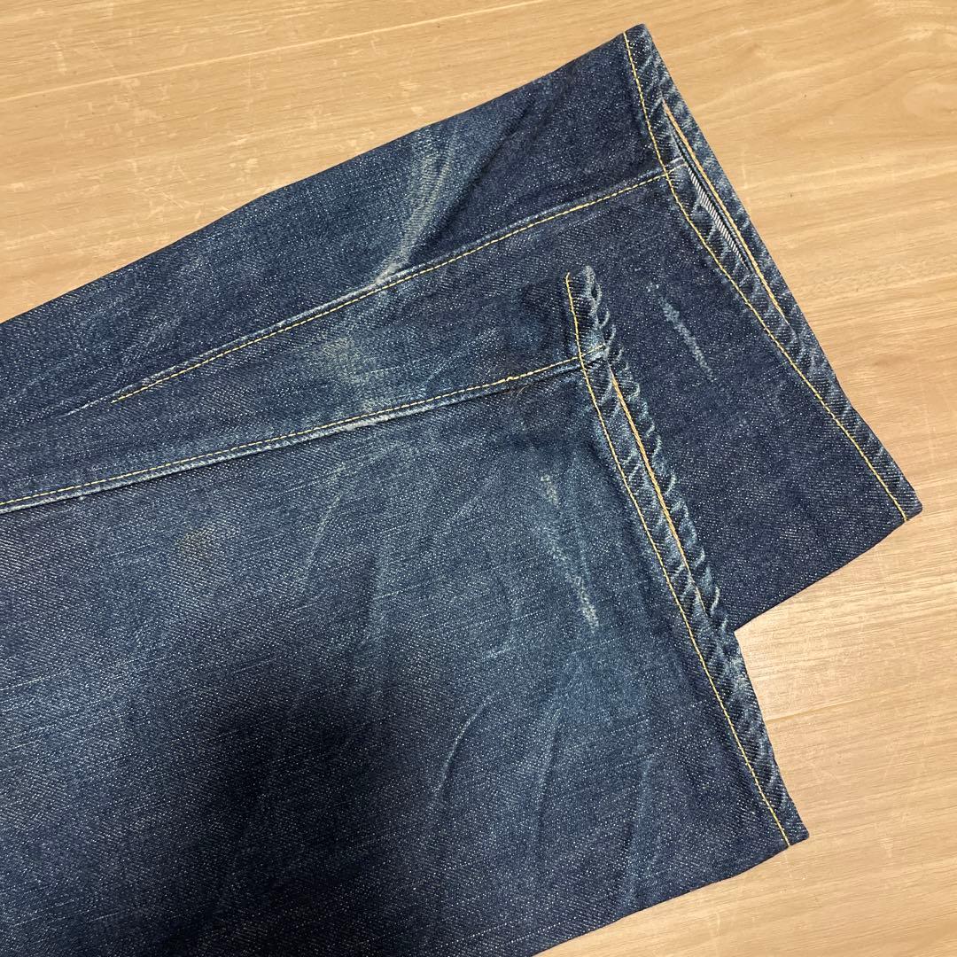 良品】FULL COUNT lot0105 復刻 赤耳 濃紺 34 x L36 - メルカリ