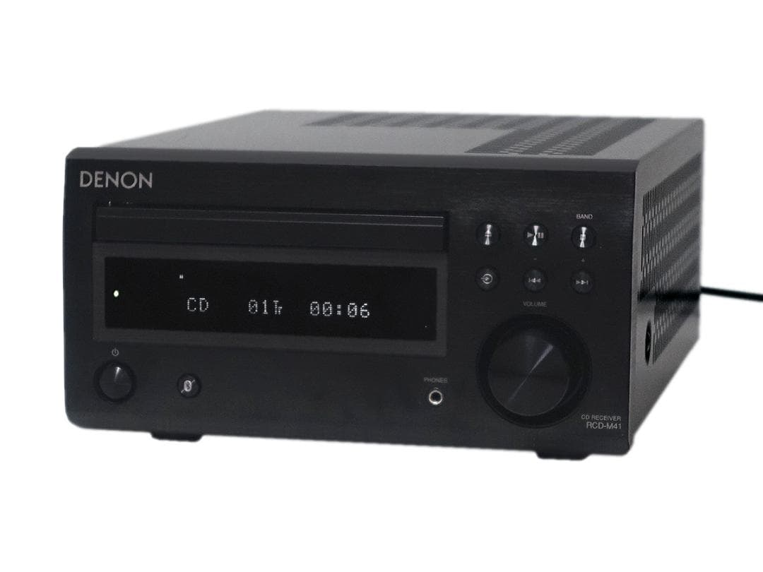 DENON デノン RCD-M41 CDレシーバー ブラック 2018年 動作品 RCD-M41 - CDレシーバー | Denon - 日本