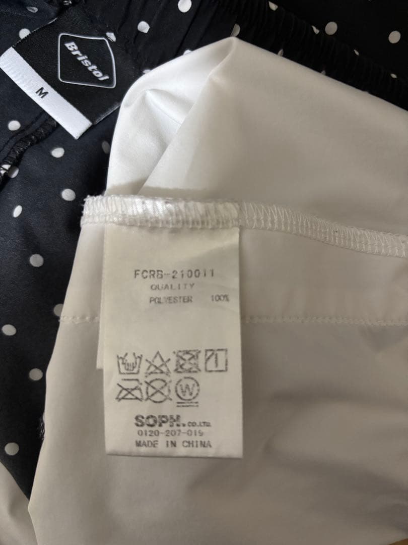 極美品FCRB F.C.Real Bristol ドット M size 水玉