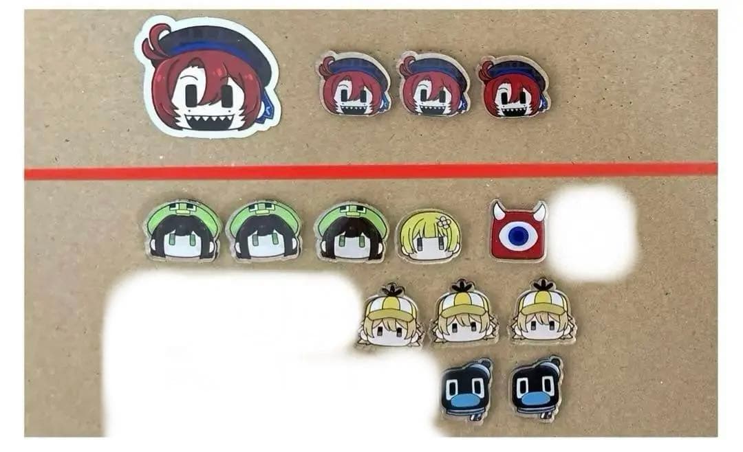 50人クラフト】人気投票シャカシャカアクリルまとめ売り・過去グッズ