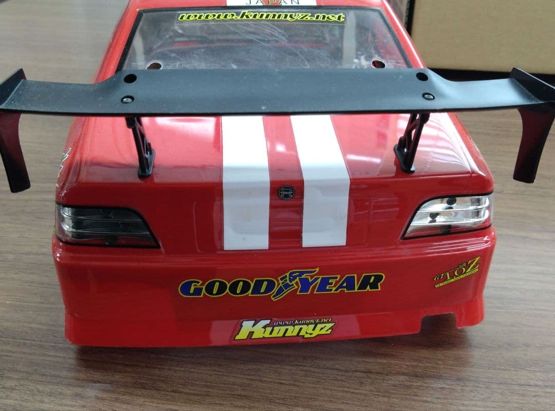 RIO様専用】 RCカー ボディ レッド カーボンファイバー風