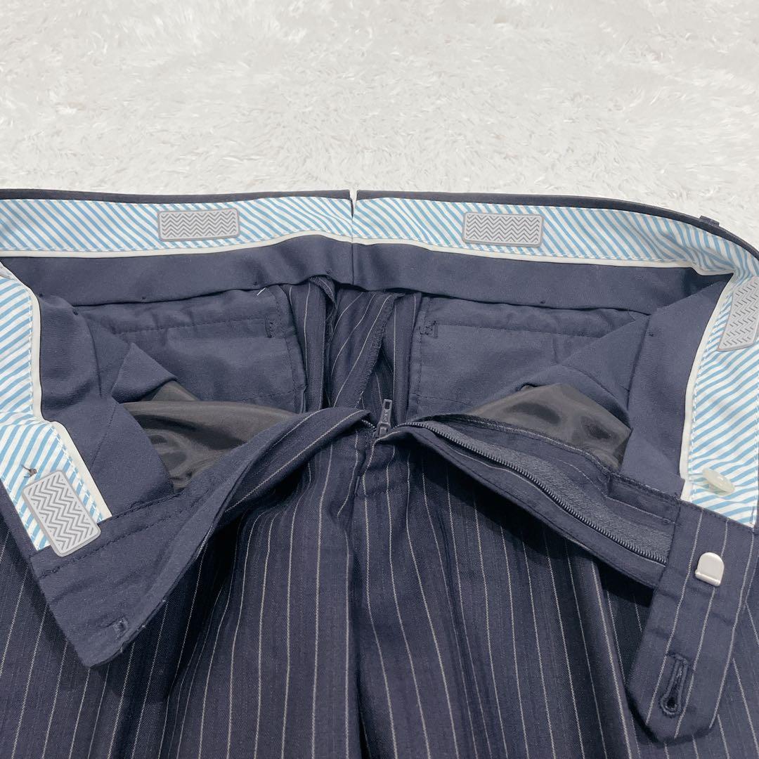 PERSON'S FOR MEN ストライプ ネイビー 紺色 A5 背抜き