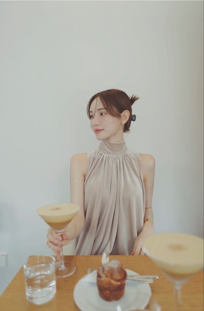 美品】maison celon ベロアトップス