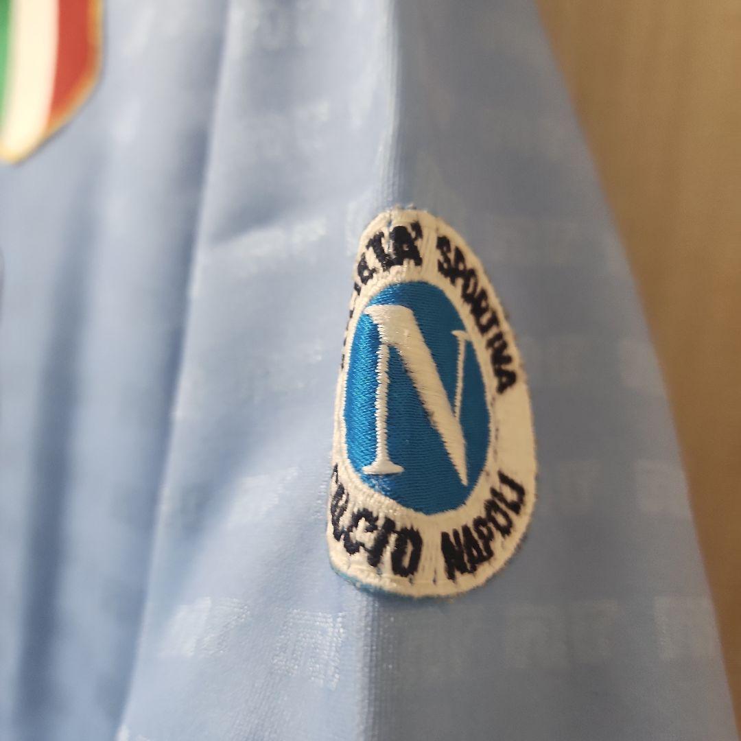 1989-90 ナポリ ユニフォーム マラドーナモデル 新品未使用タグ無し
