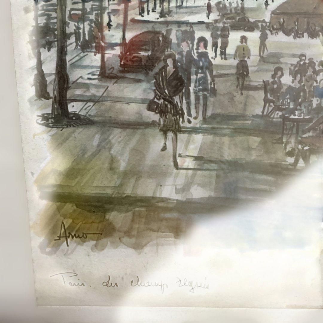 takeさん専用　ガントナー　Paris 《パリのシャンゼリゼ通り》　（2点）