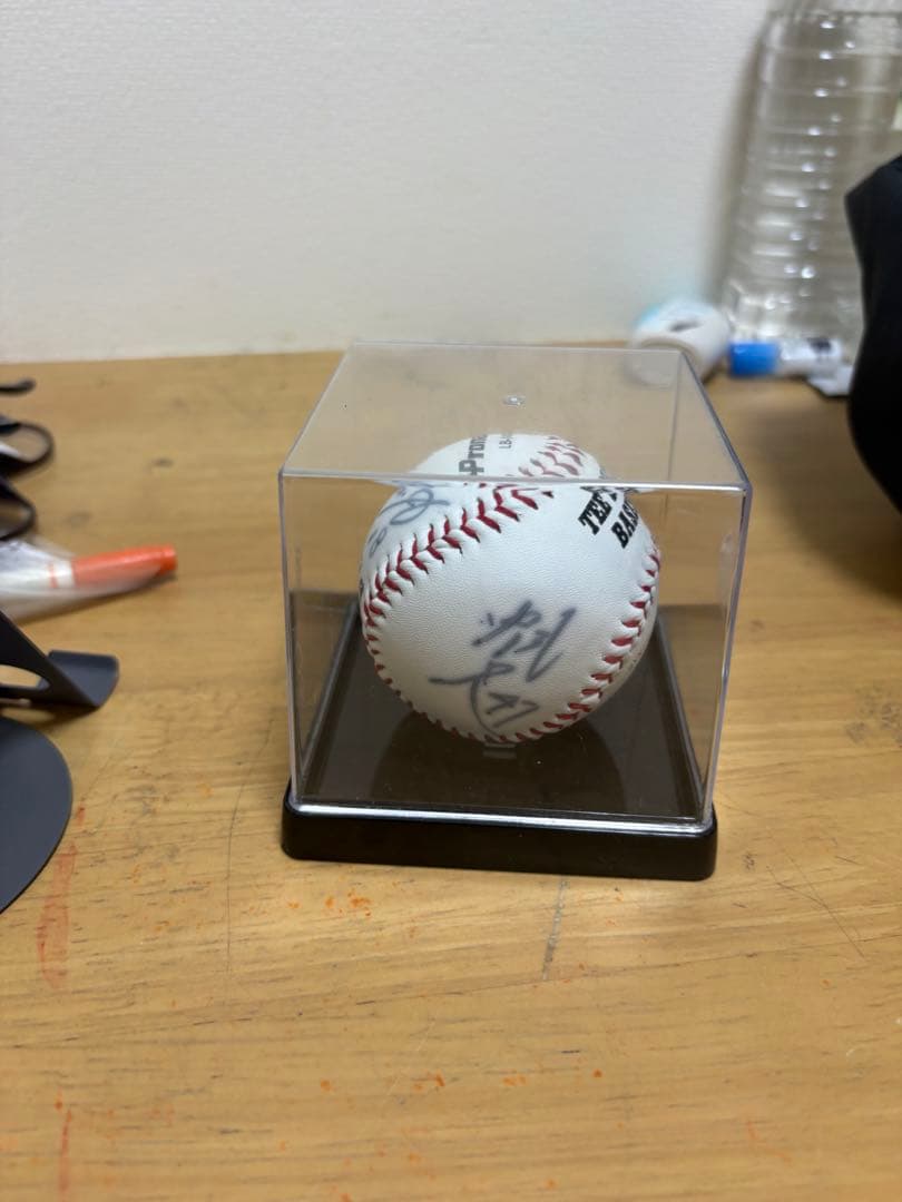 直筆サインボール サインボール 野球 ビッグサイズ 17cm ホワイト BB78-20(UNIX) 特大