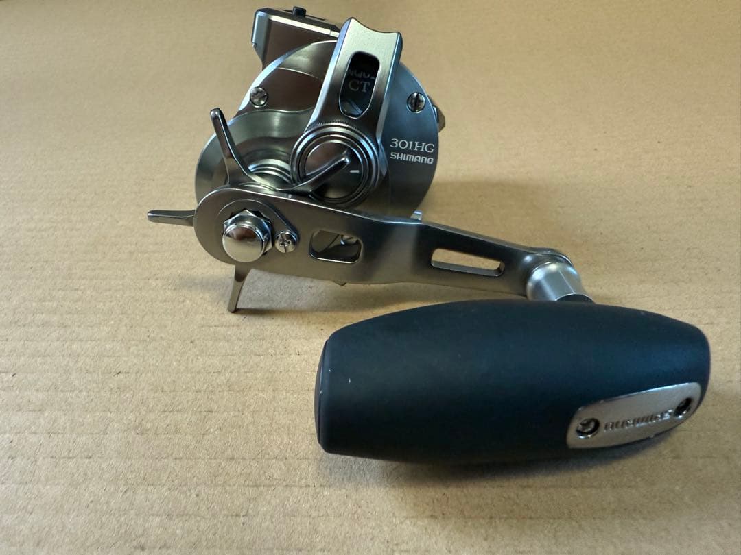 極美品】シマノ 24オシアコンクエストCT 301HG 左巻き 使用1回のみ