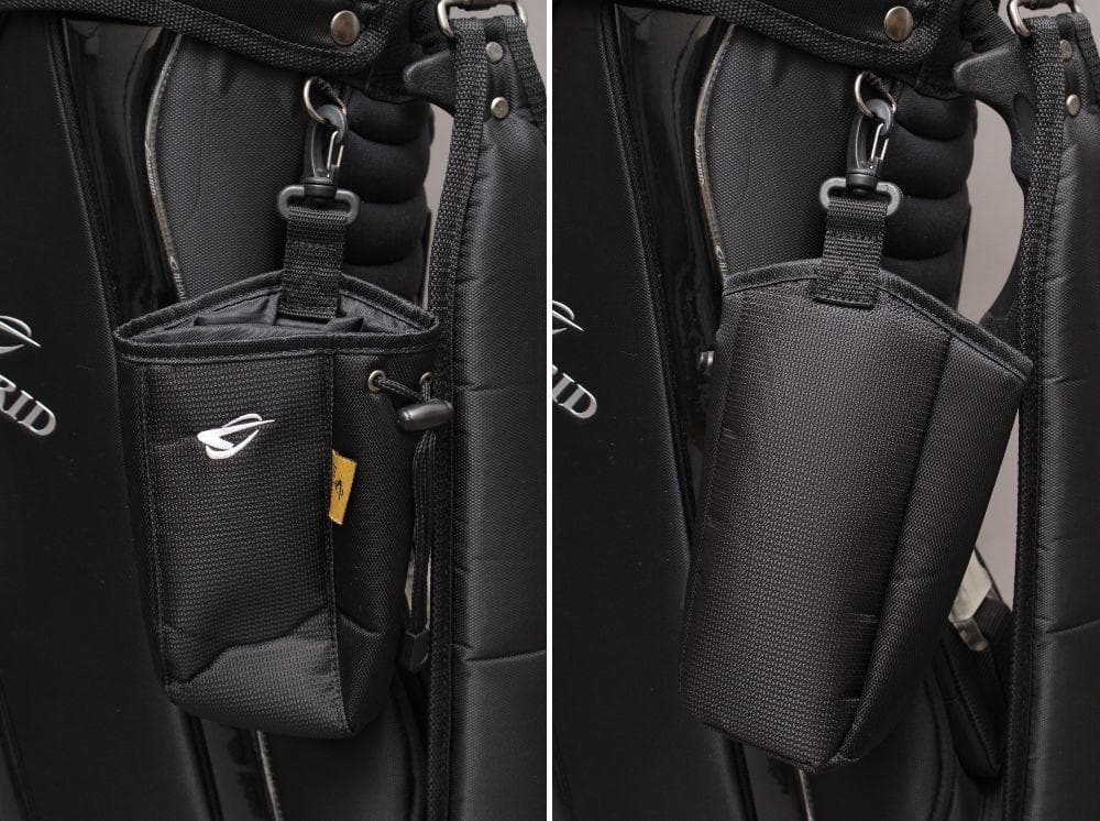 【美品】ハイブリッド キャディバッグ《8.5型》カート 6分割 軽量 ブラック