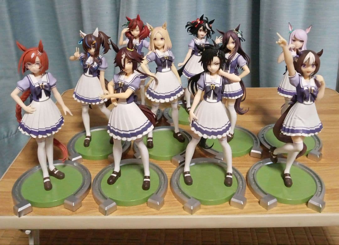 ウマ娘 フィギュア プライズ コンプリート まとめ売り 一番くじ 美少女